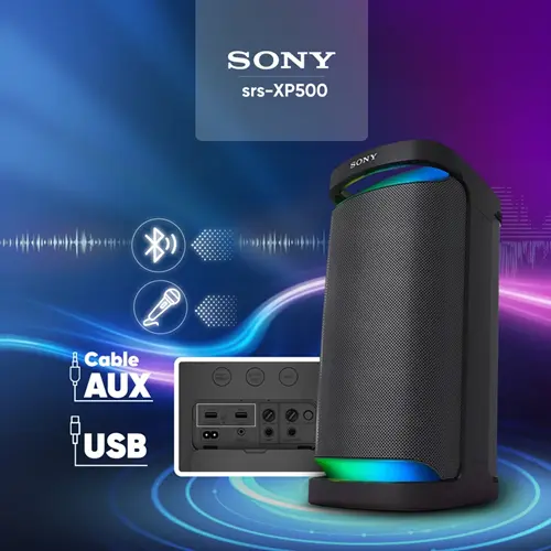 اسپیکر بلوتوثی قابل حمل سونی مدل srsXP500 (11)